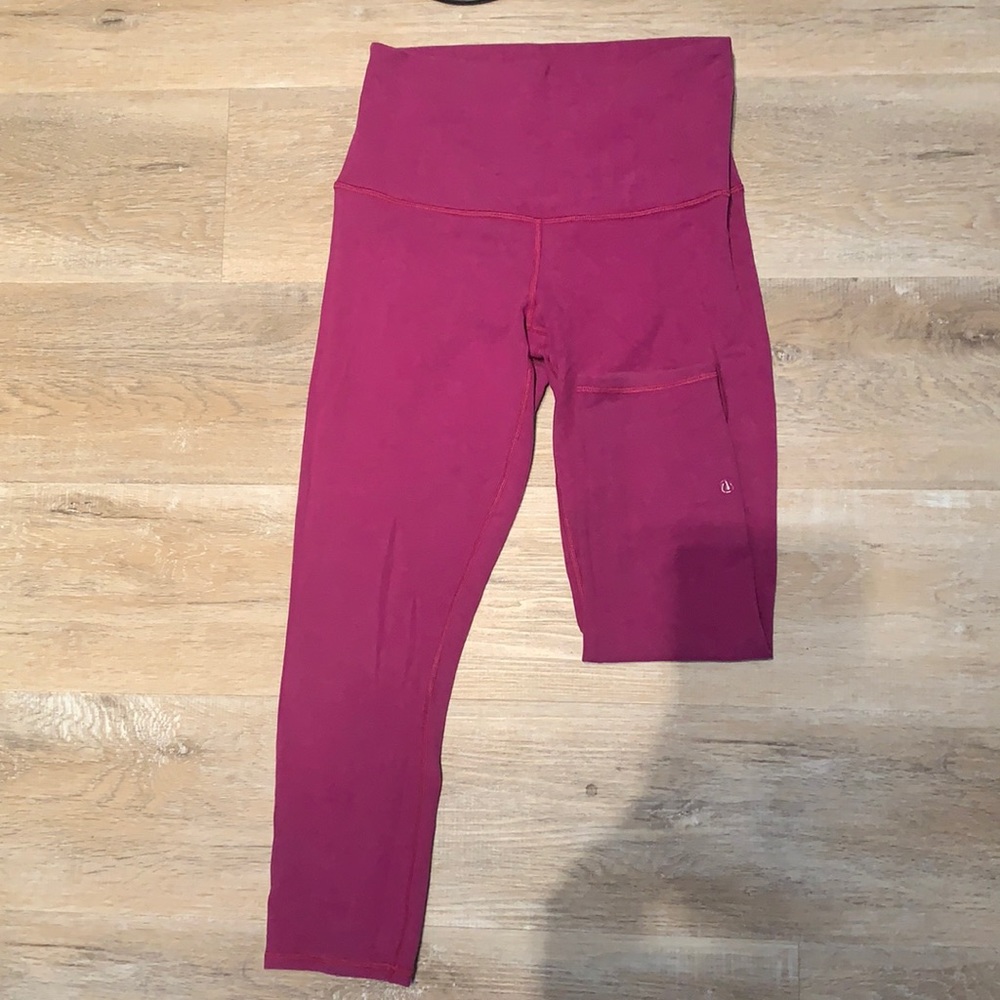 Lululemon cropped leggings